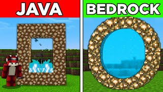 87 Différences JAVA vs BEDROCK sur Minecraft [upl. by Xenia]