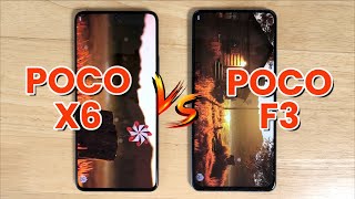 Poco X6 vs Poco F3 Antutu Battle [upl. by Asilegna]