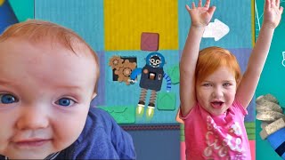 Adley App Reviews  Toca Boca Robot Adventure Lab  playing with MYSTERY GUEST Baby Brother 🤖 [upl. by Nylcaj893]