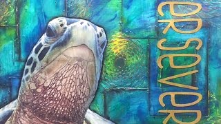 Art Journal Tutorial quotPerseverequot 2017 Word of The Year [upl. by Odnomor184]