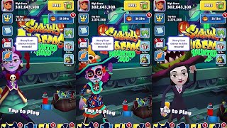 Subway Surfers SCARLETT vs CATRINA OUTFIT vs BOTANICAL HORROR OUTFIT [upl. by Botsford403]