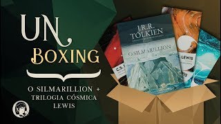 UNBOXING  quotO Silmarillion  Trilogia Cósmica Lewisquot  Harper Collins Brasil [upl. by Enomrej]