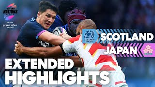 Scotland 29  20 Japan  EXTENDED HIGHLIGHTS  Autumn Nations Series 2021 [upl. by Mame]