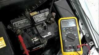 Battery Load Test With a Multimeter [upl. by Shandra]