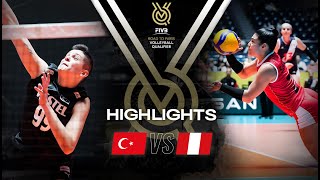 🇹🇷 TUR vs 🇵🇪 PER  Highlights  Womens OQT 2023 [upl. by Yrret497]