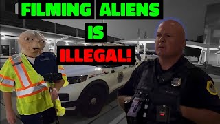 TSA and Police Get Exposed Hiding Aliens In The Airport Basement First Amendment Audit [upl. by Adalbert946]