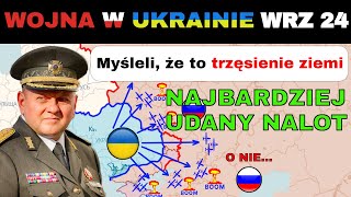 24 WRZ ROSJANIE W SZOKU SZEŚĆ MIESIĘCY ZAPASÓW WYSADZONE  Wojna w Ukrainie Wyjaśniona [upl. by Estell601]