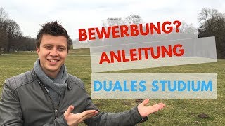 Duales Studium Bewerbungsanleitung mit Beispielen Teil 1 Was will das Unternehmen wissen [upl. by Devinna]