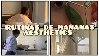 Rutinas de mañanas aesthetics ASMR  Aesthetic M amp R [upl. by Rici]