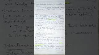 Recombination frequency interference and coincidence bsczoology biology notes zoology [upl. by Orlando]