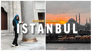 VLOG 1 TURQUIE  4 jours à Istanbul itinéraire bon plans [upl. by Libbie212]