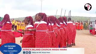 AIC MASAI MARA PERFORMING DURING A CHOIR COMPETITION FOR MASAI MARA DCC [upl. by Laurianne]