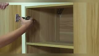 cabinet hinge installation [upl. by Yeo510]