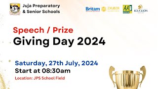 Primary School SpeechPrize Giving Day 2024  Juja Preparatory amp Senior Schools [upl. by Niarfe]