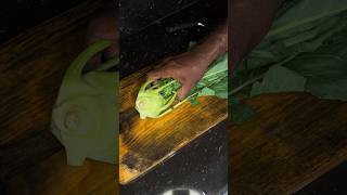 Mastering Knol Khol Cutting with Soothing ASMR Sounds 🥬🔪asmrcutting asmrsounds vegetableasmr [upl. by Auberon121]