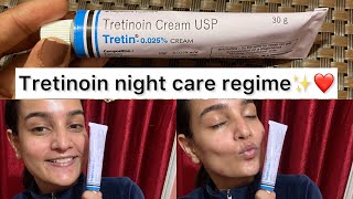 RetinolTretinoin night time routine✨ [upl. by Koball]