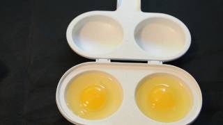 Nordic Ware 2 Cavity Egg Poacher Kitchen Cooking Gadget Review [upl. by Philbert454]