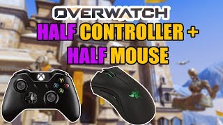 Overwatch Hybrid  Half Controller  Half Mouse Setup [upl. by Noby]