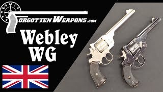 Classic Imperial British Revolvers the Webley WG Army and Target [upl. by Khalin]