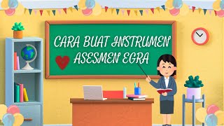 CARA BUAT ASESMEN EGRA [upl. by Renferd]