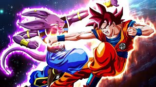 DRAGON BALL Z KAKAROT 7 DLC 1 GOKU SUPER SAIYAN GOD VS LORD BILLS dragonball ssjgod dbzkakarot [upl. by Kcirtapnhoj77]