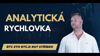 📈 Analytická rychlovka BTC BTCD ETH  RUT  FED [upl. by Jamill]