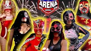 Reyna GDL Loca Tapatía Baby Furia vs Lady Danger Catrina Lilth  Lucha Completa [upl. by Gibert745]