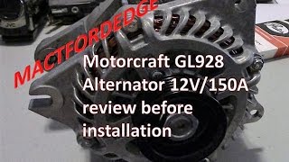 Motorcaft GL928 alternator for a 2011 Ford Edge [upl. by Cardinal185]