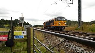 GBRF Class 69 010 powering up the Lickey Incline with a 5 tone 070824 [upl. by Dempsey]