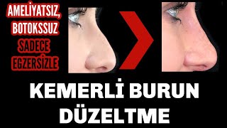 Kemerli Burun Düzeltme Egzersizleri  Nose Exercise [upl. by Aelam]