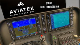 BEST G1000 Money Can Buy  Aviatek G1000 Cockpit  Stay Level Avionix Panel  XPlane 11  Honeycomb [upl. by Anaeirb]