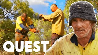 Gold Diggers Discover Water That Saves Their Season  Aussie Gold Hunters [upl. by Calise706]