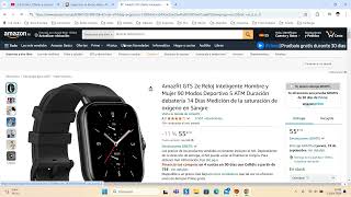 ⌚ ¡Oferta Amazon Reloj inteligente Amazfit GTS 2e barato 5547€ ¡11 DTO Opinión  Descuento ⌚ [upl. by Hedgcock821]