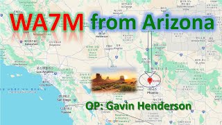 chat with WA7M living in Arizona WA7M Arizona HL1SB Gavin [upl. by Yffat236]