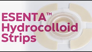 How to Use ESENTA™ Hydrocolloid Strips with Your Ostomy Pouching System [upl. by Brandais]