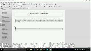 Videotutorial musica scuola primaria Musescore le note sullo spartito [upl. by Heisel]