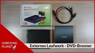 Externes Laufwerk und DVDBrenner  Unboxing Video [upl. by Adnuhser]