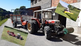 4K  1Schnitt 2020 in Österreich  zu zweit Eifian  Steyr  Pöttinger  Sound  first cut silage [upl. by Giule205]