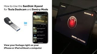 How to Use the SanDisk iXpand as your Tesla Dashcam and Sentry Mode Drive [upl. by Mickey]