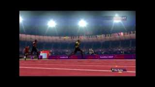 London 2012 Video Game Awesome 100m World Record [upl. by Godard]