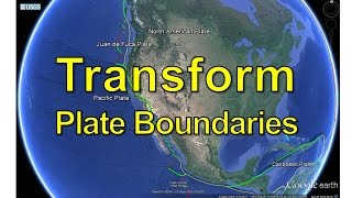 Transform Plate Boundaries [upl. by Grati]