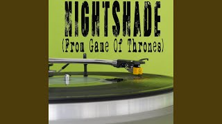 Nightshade From Game Of Thrones Originally by The Lumineers Instrumental [upl. by Rosene]