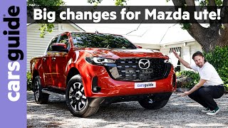 Mazda BT50 2025 preview Major update for Isuzu DMax twin and Toyota HiLux rival brings new look [upl. by Naam]