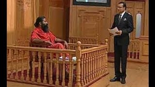 Aap Ki Adalat  Baba Ramdev Part 1 [upl. by Toolis]