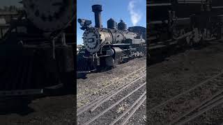 K27 MUDHEN number 463 CUMBRES and TOLTEC SCENIC Railroad ANTONITO Colorado on May 27 2024 [upl. by Haididej]