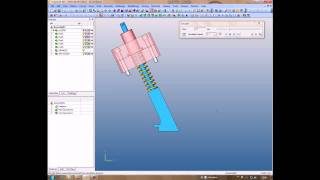 Cimatron E10 Cavity Lifter Motion Analysis [upl. by Silvan]