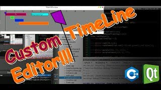 Qt custom Timeline Editor  preview [upl. by Jolanta]