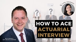 Mastering The Actuarial Interview Tips For Success for Aspiring Actuarial Analyst and Actuary [upl. by Reinhardt775]