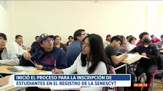 Senescyt inció el proceso de inscripción para ingreso a universidades en el país [upl. by Bierman]