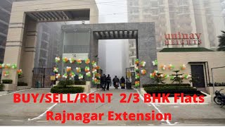 Uninav Heights Ready to Move  Rajnagar Extension  9818700021 [upl. by Irrak]